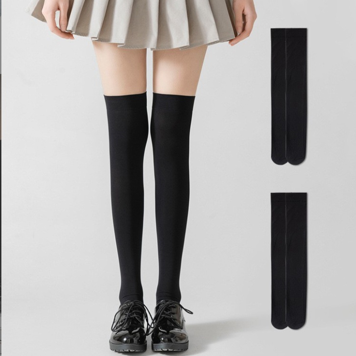 Ladys Classic Uniform Style Over-Knee School Socks